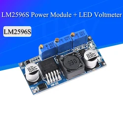 LM2596 LED Driver DC-DC Step-down regulowany CC/moc CV moduł zasilający ładowarka regulowana LM2596S prąd stały