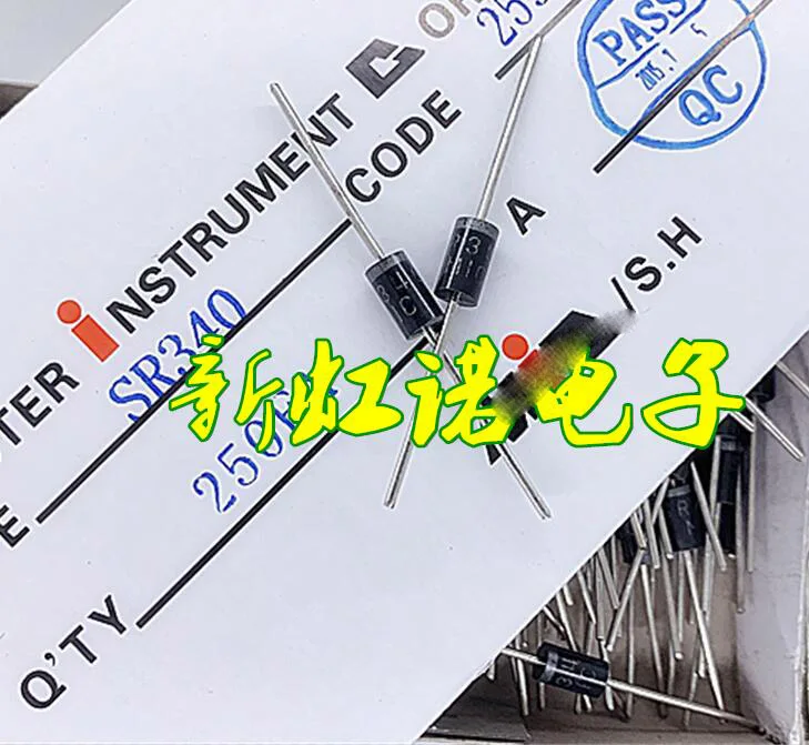 

5Pcs/Lot New Original SR340 DO-27 40 v 3 a schottky diode Integrated circuit Triode In Stock