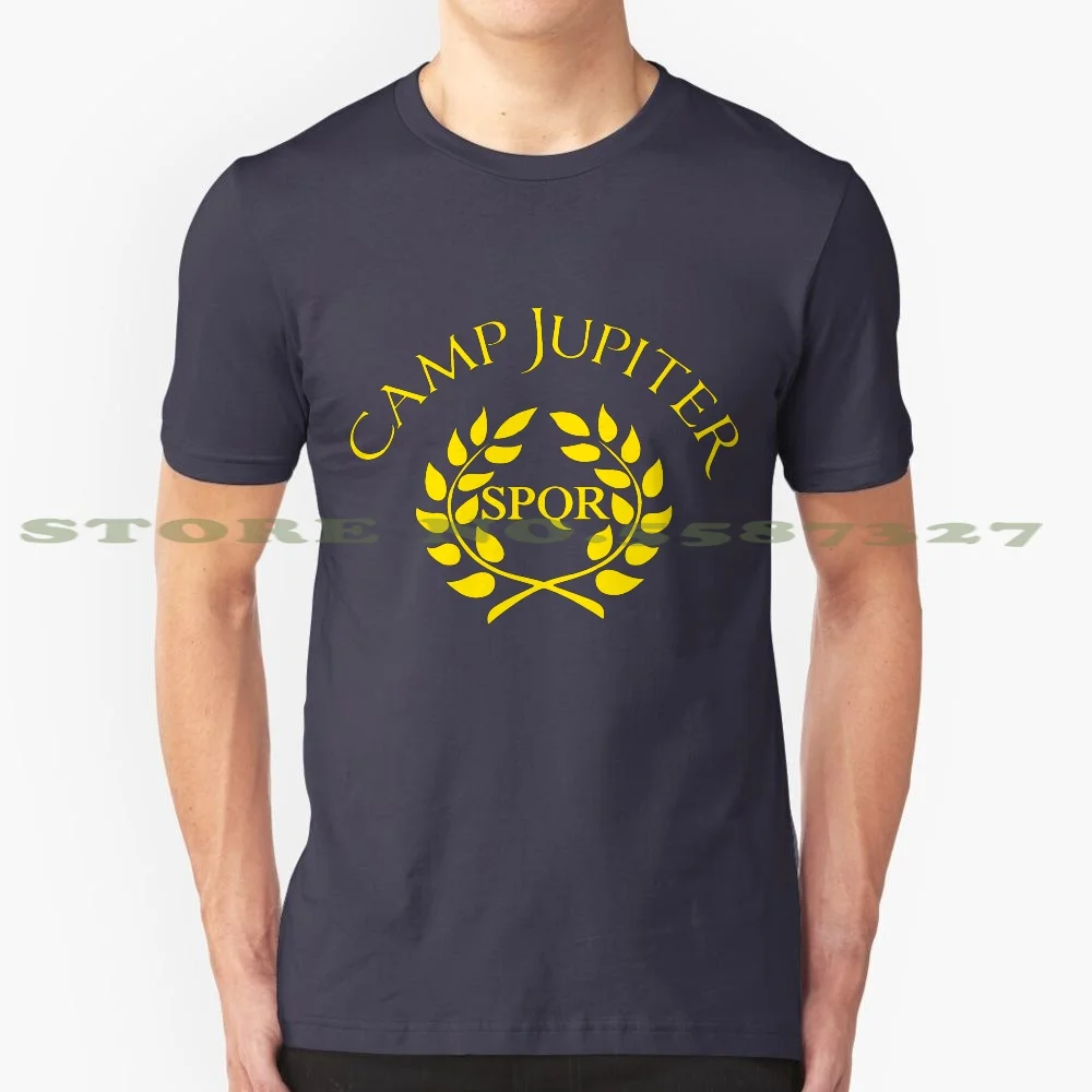 Camp Jupiter 100% Cotton T-Shirt Rick Riordan Percy Jackson Heroes Olympus Camp Jupiter