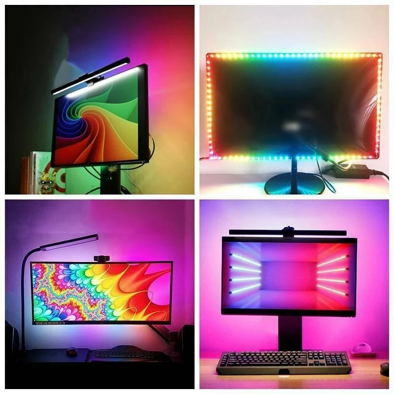 DIY Led Controller SP616E Bluetooth Music AmbiBox Magic Color USB Computer Backlight PC Screen Box for DC5V WS2812B Pixel Light