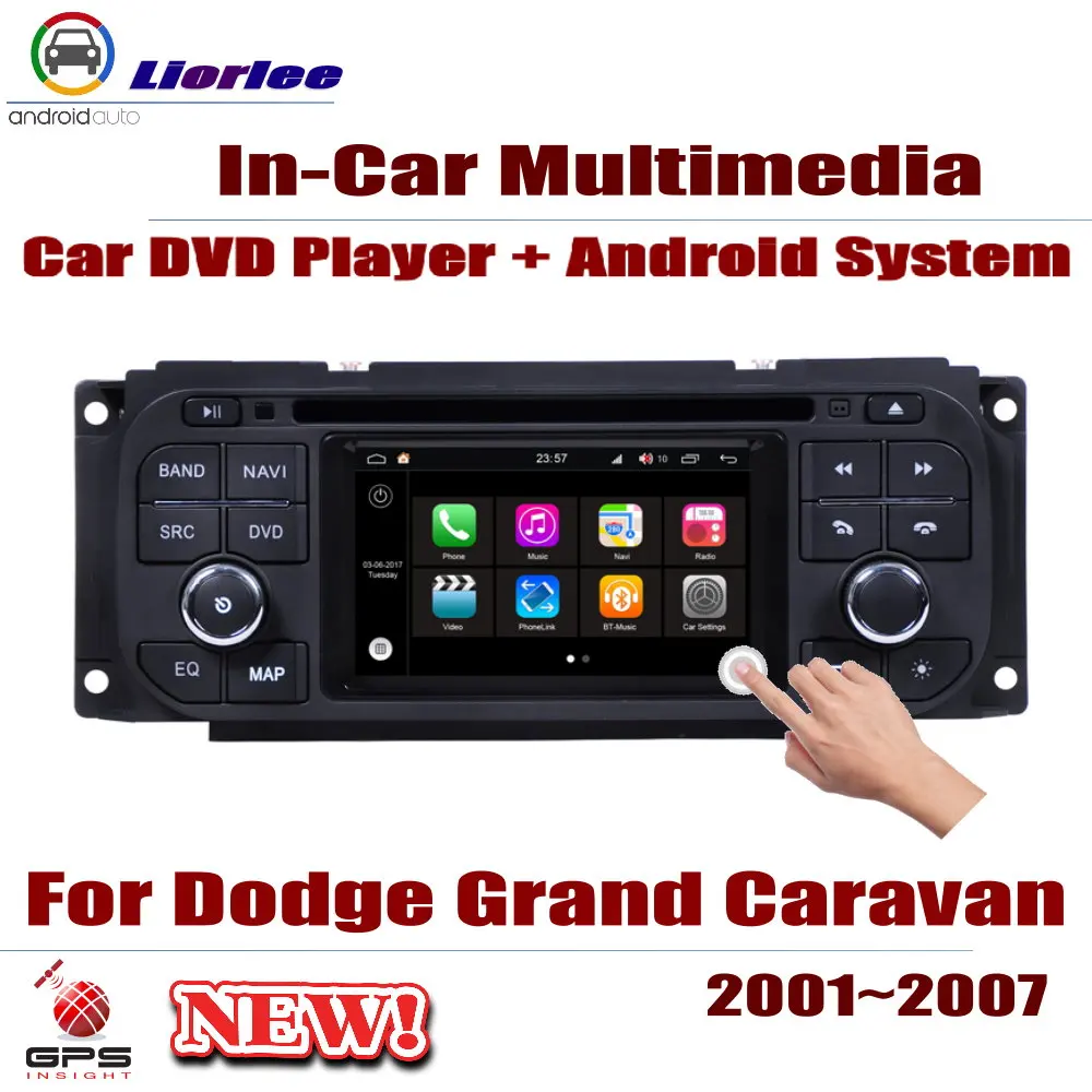 

For Dodge Grand Caravan 2001-2007 Car Android Multimedia Player DVD GPS Navigation System HD Screen Radio Stereo Integrated 2din