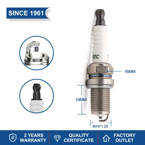 Imagen 2 del producto Velas de encendido para automóviles TORCH K6RTC para GEELY BYD TIANJIN FAW SAIC MG para vela BKR5E-11 Champion C9Y para FR2LS