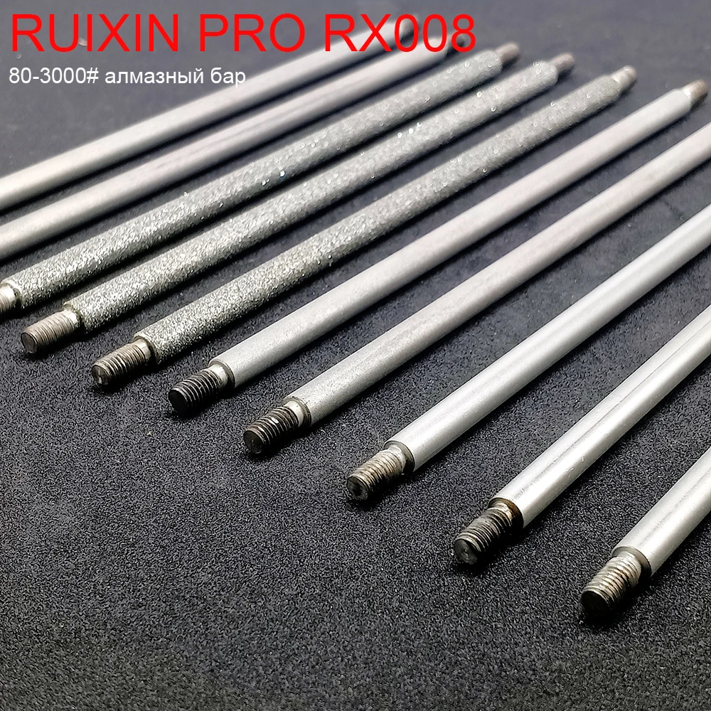 6mm cylinder Diamond whetstone match for Ruixin Rx008 knife sharpener diamond bar Serrated knife,Scimitar knife Tip Grinding