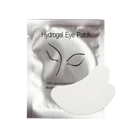 100 Pairs Grafting Eyelash Pad Gel Patch Hydrogel Eye Patch Under Eye Paper Sticker Fox Wraps Eyelash Extension Makeup Tools