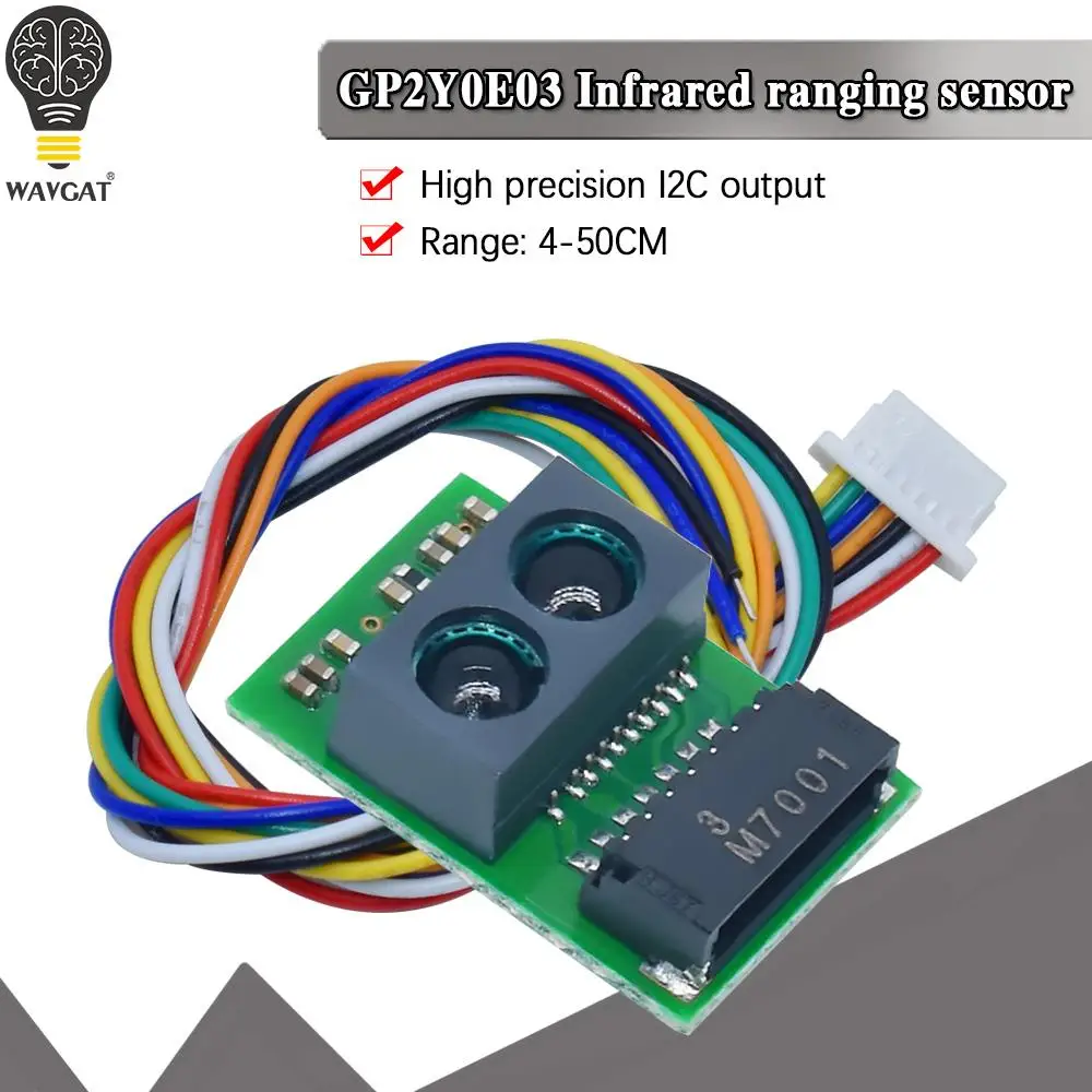 NEW GP2Y0E03 4-50CM Distance Sensor Module Infrared Ranging Sensor Module High Precision I2C Output for arduino