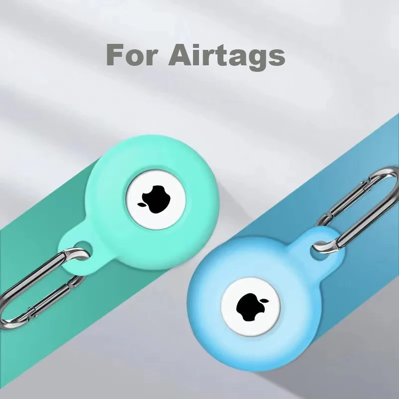 Luminous Case for Apple Airtags Wireless Tracker Keychain Cover for Air Tags Case Holder Tag Cases with Buckle Glow In The Dark
