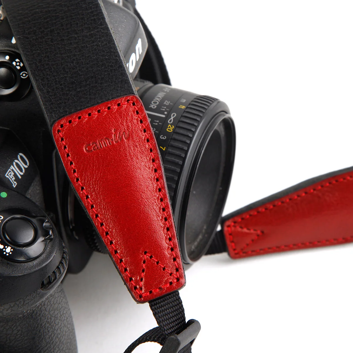 CAM-in CLASSIC Gentle หนังสายคล้องคอ Cowskin สายคล้องคอไหล่กล้องสำหรับ Nikon Olympus Fujifilm Leica