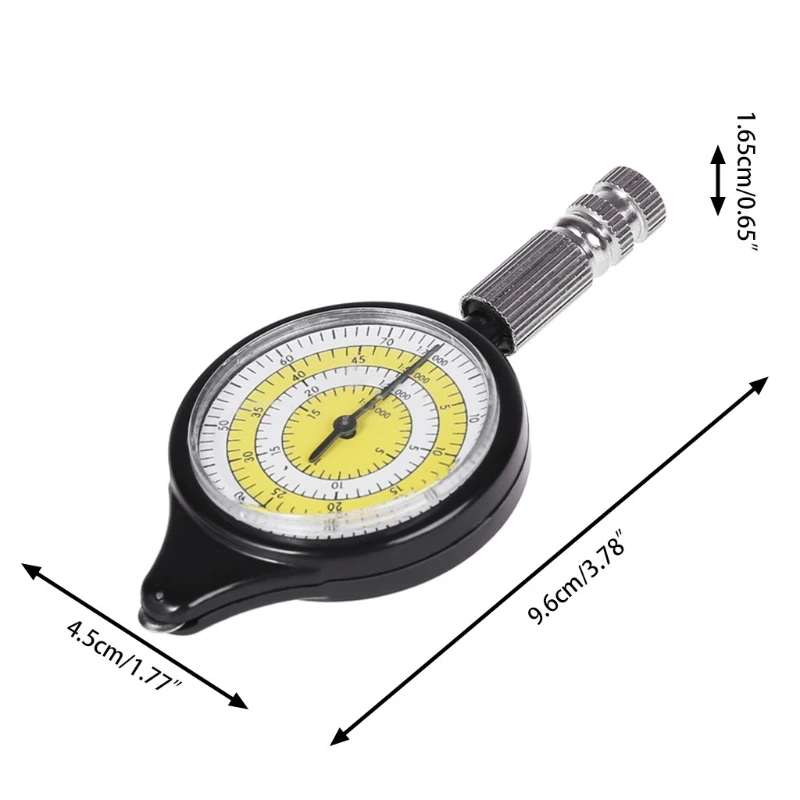 Kaart Afstandsmeter Draagbare Top Kilometerteller Multifunctionele Kompas Curvometer Met Afstandsmeter Kaart Kilometerstand Meten Outdor Campimng