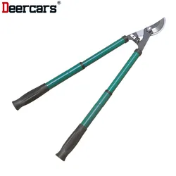 60cm Telescopic Pruner Gardening Tree Shears Pruning Lopping 3cm Dia.Branches Trimmer Cutting Tool Shrubs Fence Cutter Scissors