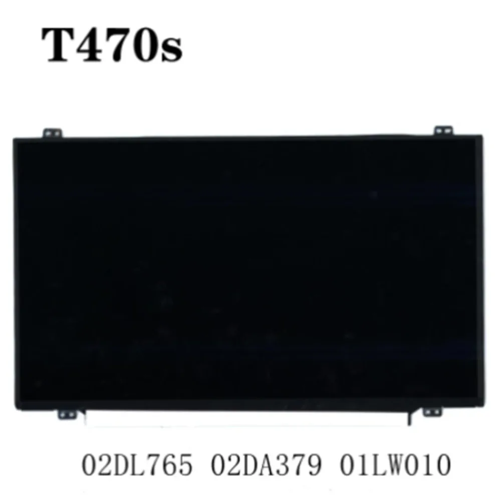 Pantalla LCD para portátil LP140WF6(SP)(B8), B140HAN02.4, LP140WF6(SP)(B7) Thinkpad T470S, 14 ", FHD, sin contacto, 30 Pines, 02DL765, 02DA379, 01LW010