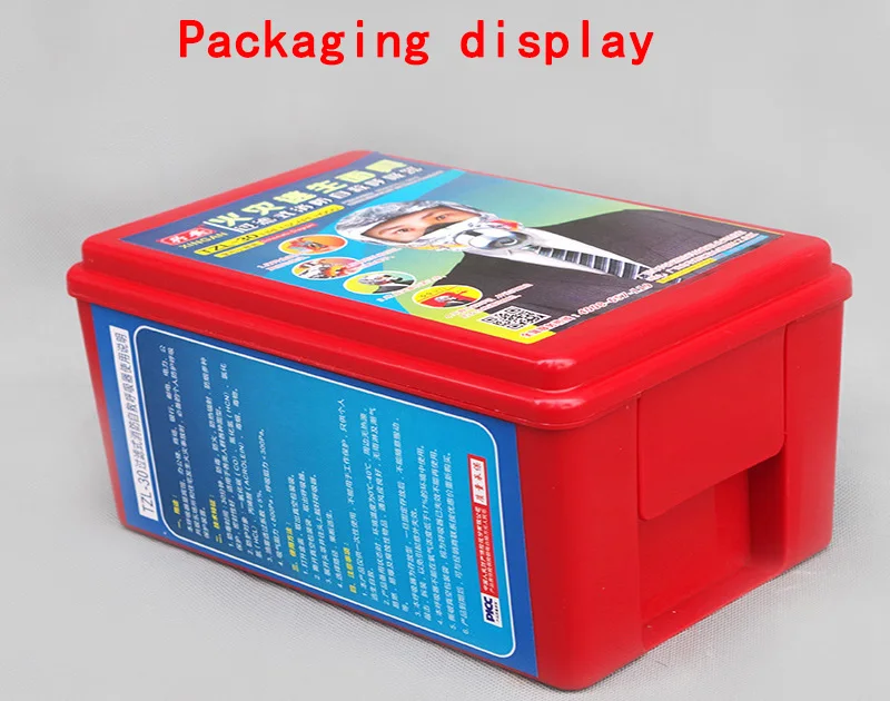 30Time min Emergency Escape Hood Oxygen Mask Respirator Disposable Fire Smoke Toxic Filter Gas Big Visor Firemask First Aid Kit