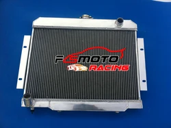 All Aluminum Radiator Water Cooling Intercooler For Jeep CJ CJ5 CJ6 CJ7 3.8L 4.2L 5.0L 1970-1985 71 72 73 74