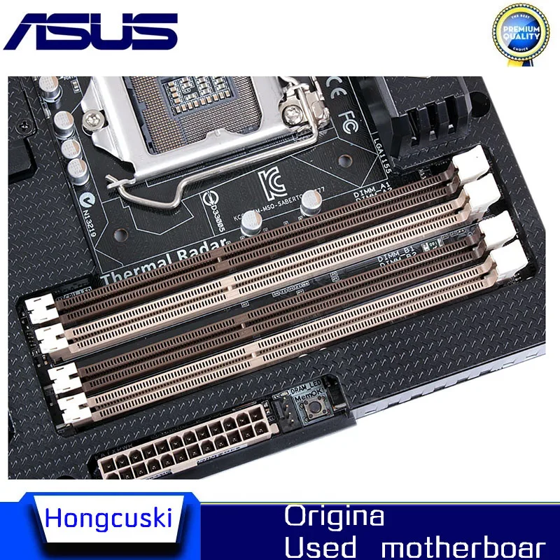 Imagem -06 - para Asus Sabertooth Z77 Desktop Placa-mãe Lga 1155 Ddr3 32gb Usb3.0 para 22 32nm Cpu Z77 Placa-mãe