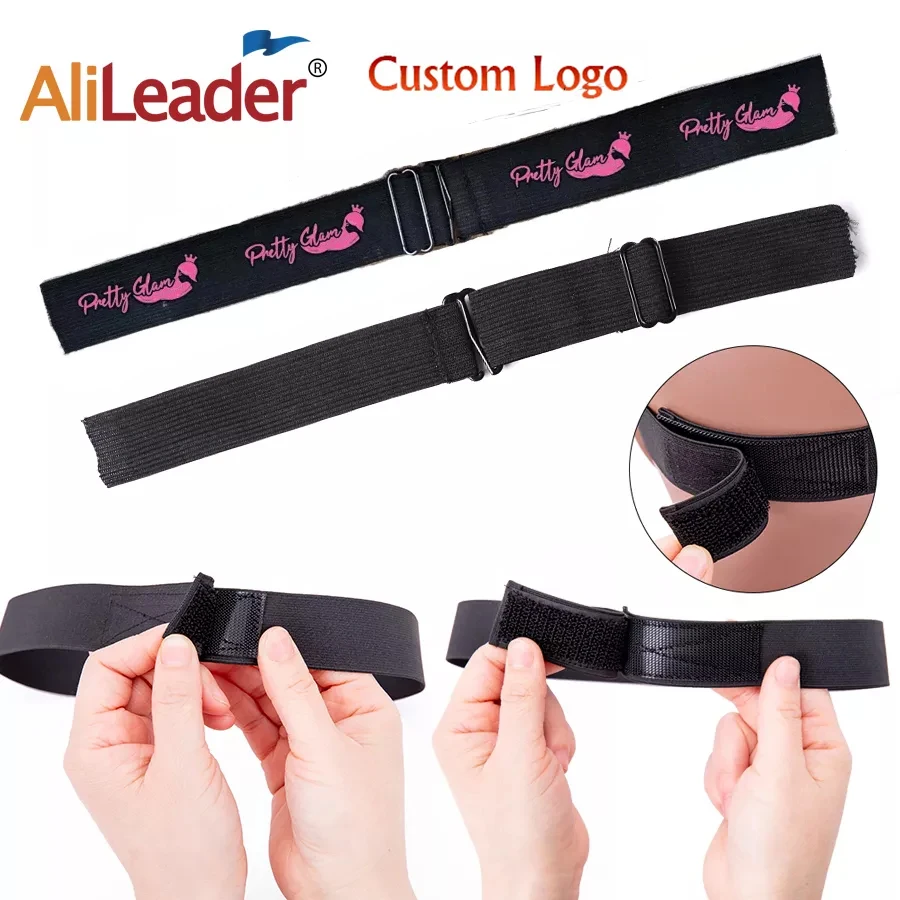 Alileader Adjustable Black Nylon Highest Elastic Bands For Wigs Making Wig Caps Hair Net Lace Net Sewing Rubber Wig Making Tools