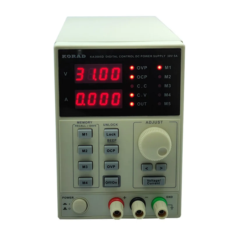 220V KA3005D High Precision Adjustable Digital DC Power Supply 30V/5A For Scientific Research Service Laboratory 0.01V 0.001A