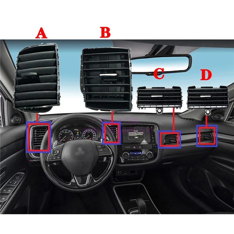 

Решетка вентиляционного отверстия кондиционера для автомобиля Mitsubishi для Outlander 2013-2019