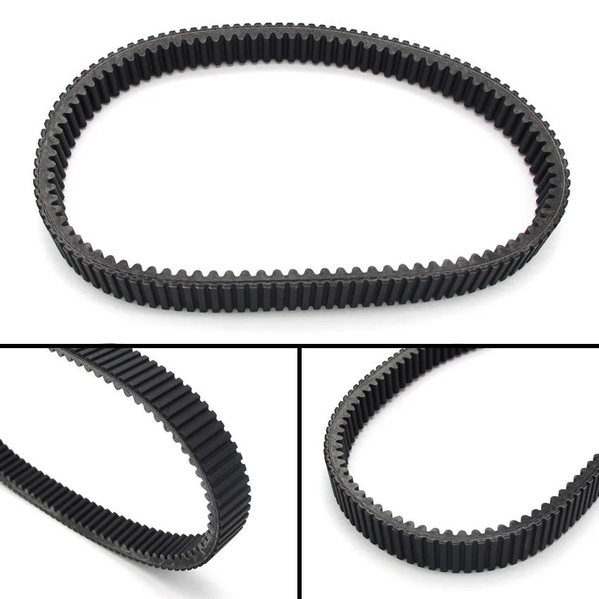 Motorcycle rubber drive belt gear pulley for Ski-Doo Skandic SWT 900 ACE E-Tech 600 HO Tundra Xtreme WT 900 ACE Burton