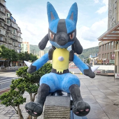 Pokemon Lucario kawaii Plush Dolls  High Quality Toys Anime Soft Stuffed Toy Gifts For Children