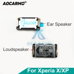 Aocarmo Ear Speaker Earpiece Loudspeaker Buzzer Ringer With Adhesive For Sony Xperia X Performance XP F8131 F8132 X F5121 F5122