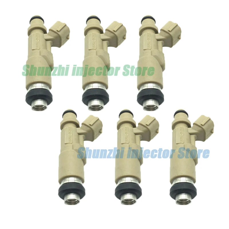 

6pcs Fuel Injector Nozzle For Toyota Coaster Hilux Land Cruiser OEM:23250-75090 23209-79145 2325075090 2320979145