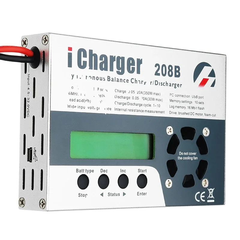 iCharger 208B 350W 20A 1-8S DC Lipo Battery Balance Charger