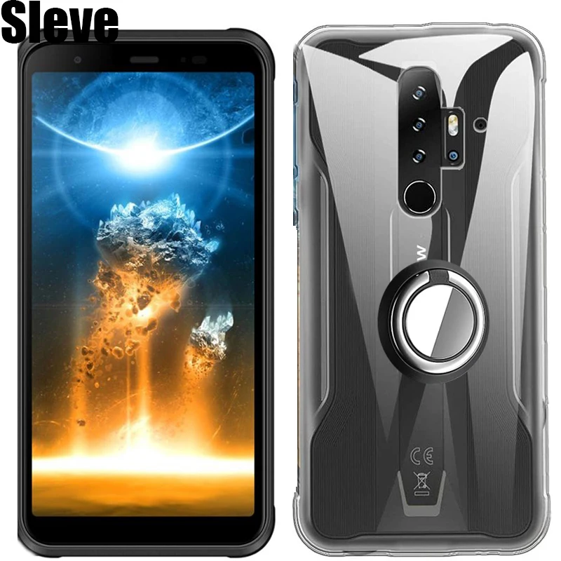 Case For Blackview BV6300 Cover Magnetic Car Finger Ring Holder Soft TPU Shockproof Case For Blackview BV6300 Pro Coque