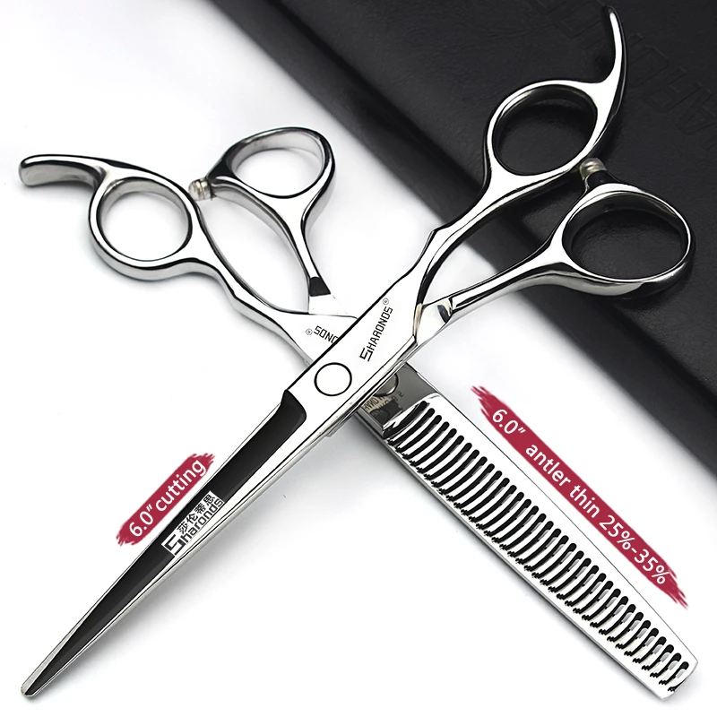 

Sharonds Barber Scissors 6"6.5" Professional Shears Household Hairdressing Salon Cutting Set High Quality Hairdresser Scissors