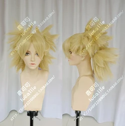 Anime Temari Nara Pruik Golden Synthetisch Haar Hittebestendige Cosplay Pruiken + Pruik Cap