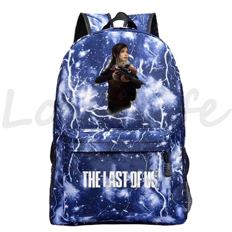 The Last of Us Backpack School Bags for Girls Boys Mochila Knapsack Teens Game Print Bookbag Kids Travel Rucksack