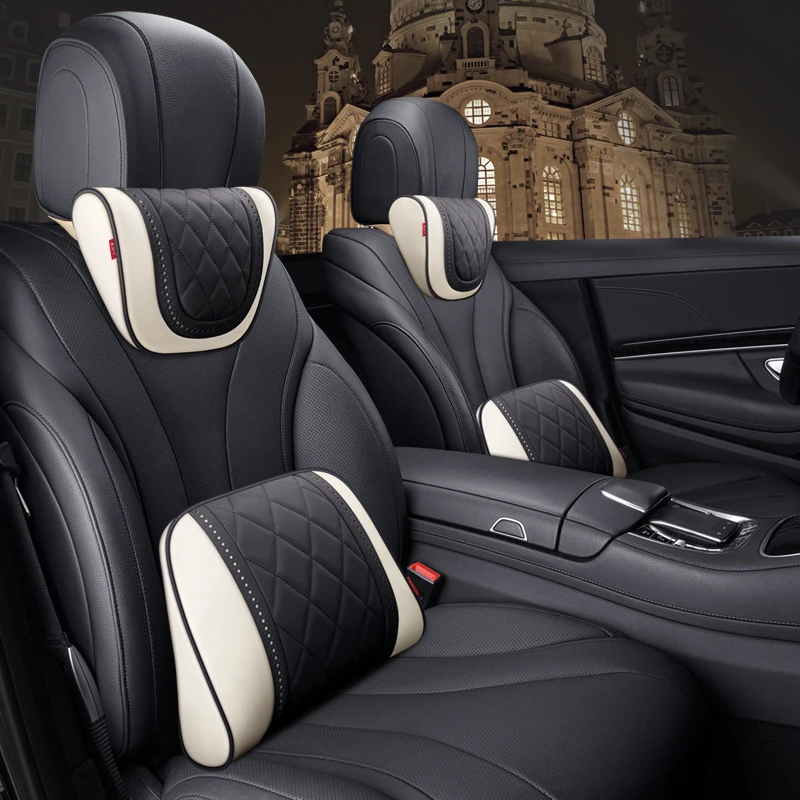 

Подголовник Автомобильный кожаный для Mercedes Benz Maybach S-Class