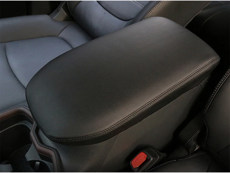 Für Toyota RAV4 XA50 2019 2020 2021 2022 2023 2024 2025 Auto Mittelkonsole Armlehnenbox PU-Leder Polster Abdeckung Zierleiste Zubehör – Detail 12