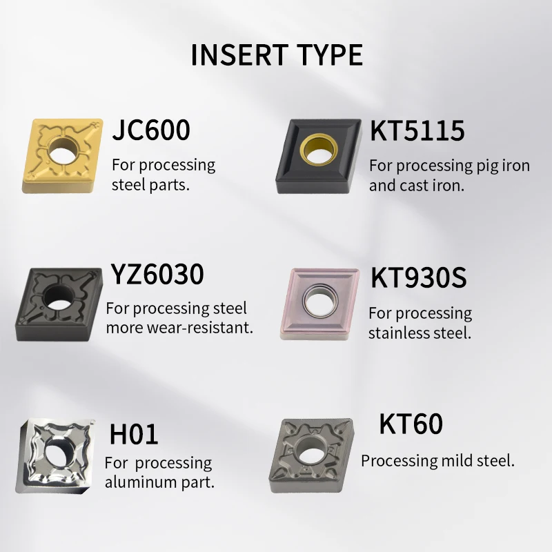 External Turning Tool Holder MCMNN1616/2020/2525/3232 Acute angle Carbide Inserts CNMG12 MCMNN Lathe Cutting Machine Tools
