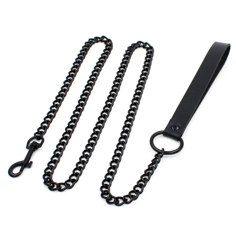 fuyo Punk Gothic Belt Choker Necklaces for Women Leather Rivet Black Pu Leather Goth Sexy Girl Necklace Chocker Jewellery chains