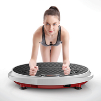 AM9003 Fitness Vibration Machine Body Slimming Shaping Training Machine Muscle Trainer with Remote Control LED Display 200W 220V