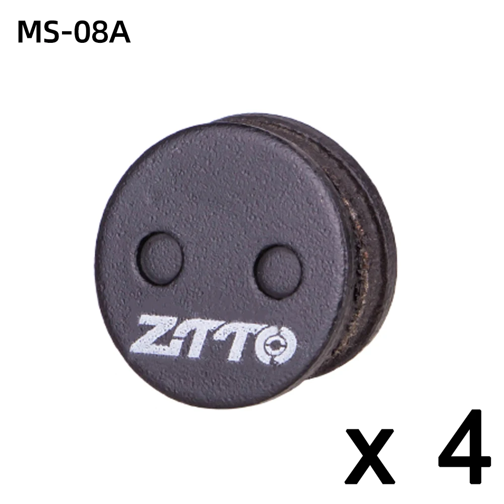 ZTTO 4 Paar MTB Halbmetall-Fahrrad-Bremsbeläge, leise Keramik für Fahrrad-Scheibenbremse M8020 M6100 MT200 Führungscode E9 DB ER MT6 MT4