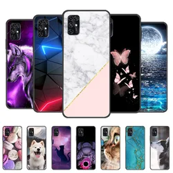 For ZTE Blade V2020 Smart Case Black Bumper Silicon TPU Soft Phone Cover For ZTE Blade V2020 Smart 8010 Case Cute Marble Funda