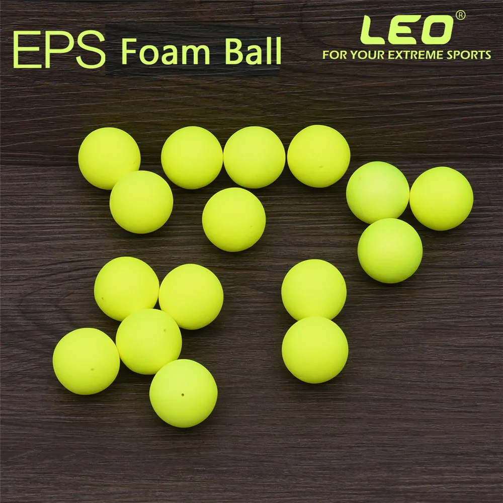 1pack Diameter 6.5mm-27mm EPS Foam Hard Fishing Float Bobber Buoyancy Ball Float Gear Fish Float Outdoor Floating Fishing Tackle