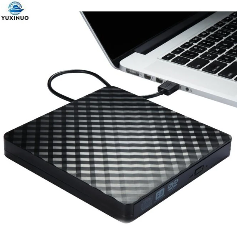 

Ultra Slim Portable USB 2.0/3.0 External DVD RW Burner Writer Recorder CD/DVD ROM Reader Player Tray PC Optical External Drive