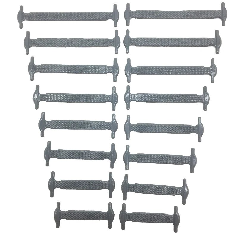 16 stks/partij Siliconen Schoenveters Geen Stropdas Schoenveters 12 kleuren Elastische Kant Schoenveter Creatieve Lui Siliconen Veters Rubber Kant - afbeelding 1