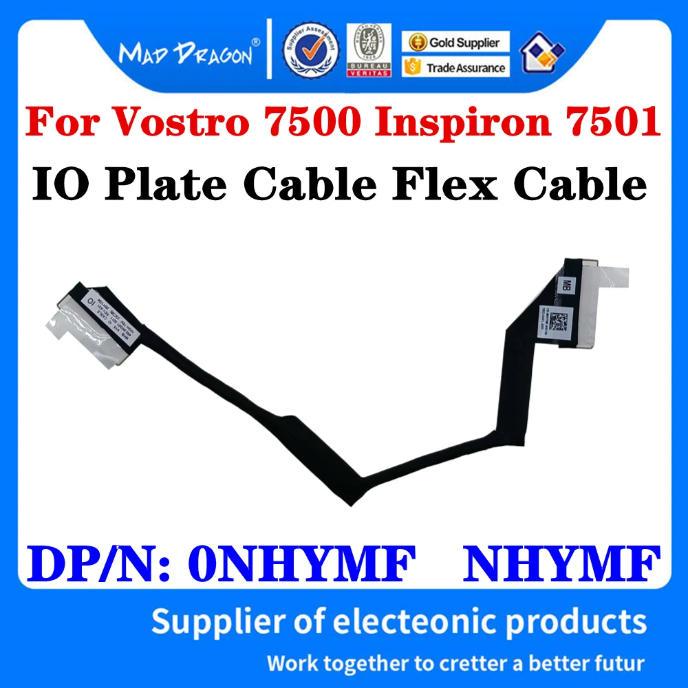 

New 0NHYMF NHYMF 450.0KG01.0001 For Dell Vostro 7500 Inspiron 7501 Laptop IO Plate Cable Flex Cable USB BOARD Link Cable