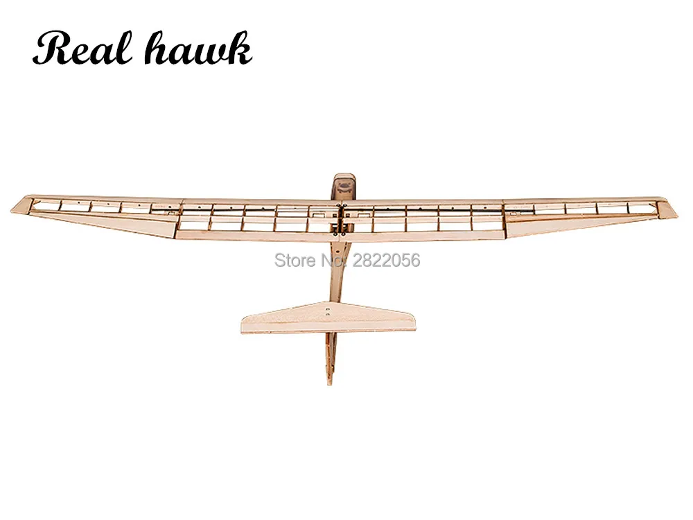 Balsawood Airplane Model Laser Cut Glider Electric Power Griffin 1550mm Wingspan Building Kit Woodiness model /WOOD PLANE