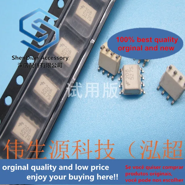 

10pcs only orginal new real sotck MOC208 /F 208 SMD SOP-8