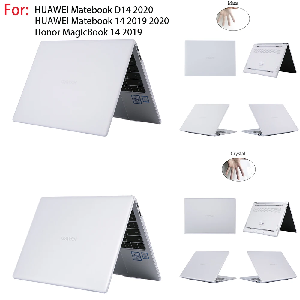 Laptop case for HUAWEI Matebook D14 2020 Nbl-Full body Plastic Protective Shell for Mate 14 huawei MagicBook 14 inch 2019 Cover