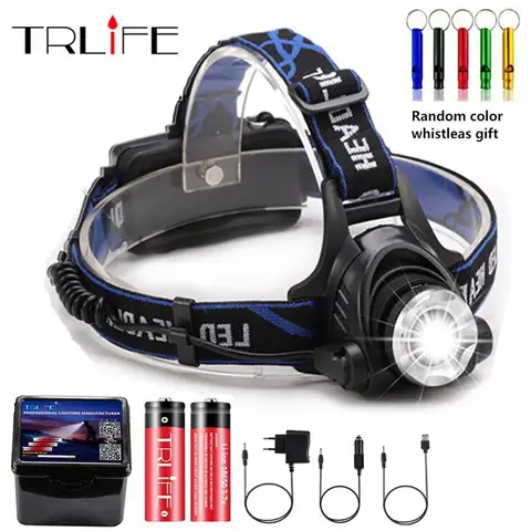 LED Headlamp T6 L2 V6 Waterproof TRLIFE
