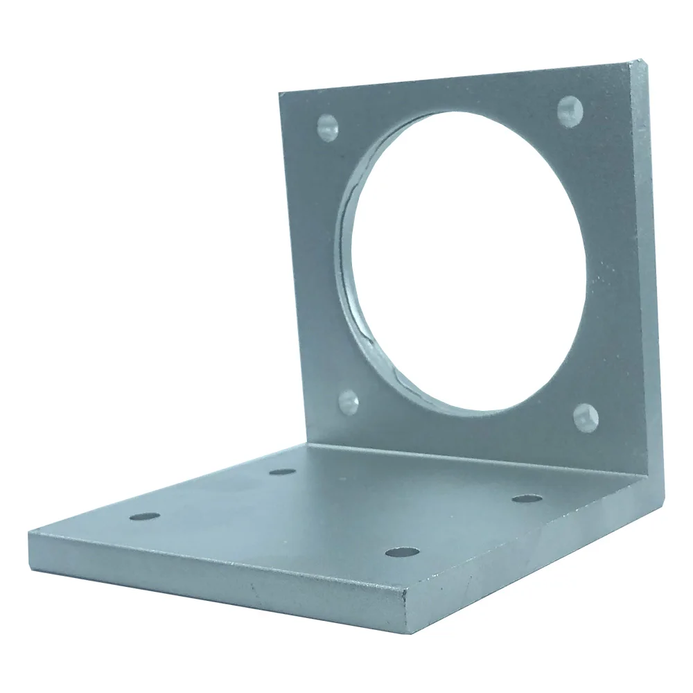 1 pz Nema34 staffa di montaggio rigida per motore passo-passo base 34 sedile di montaggio servo brushless dimensione standard internazionale