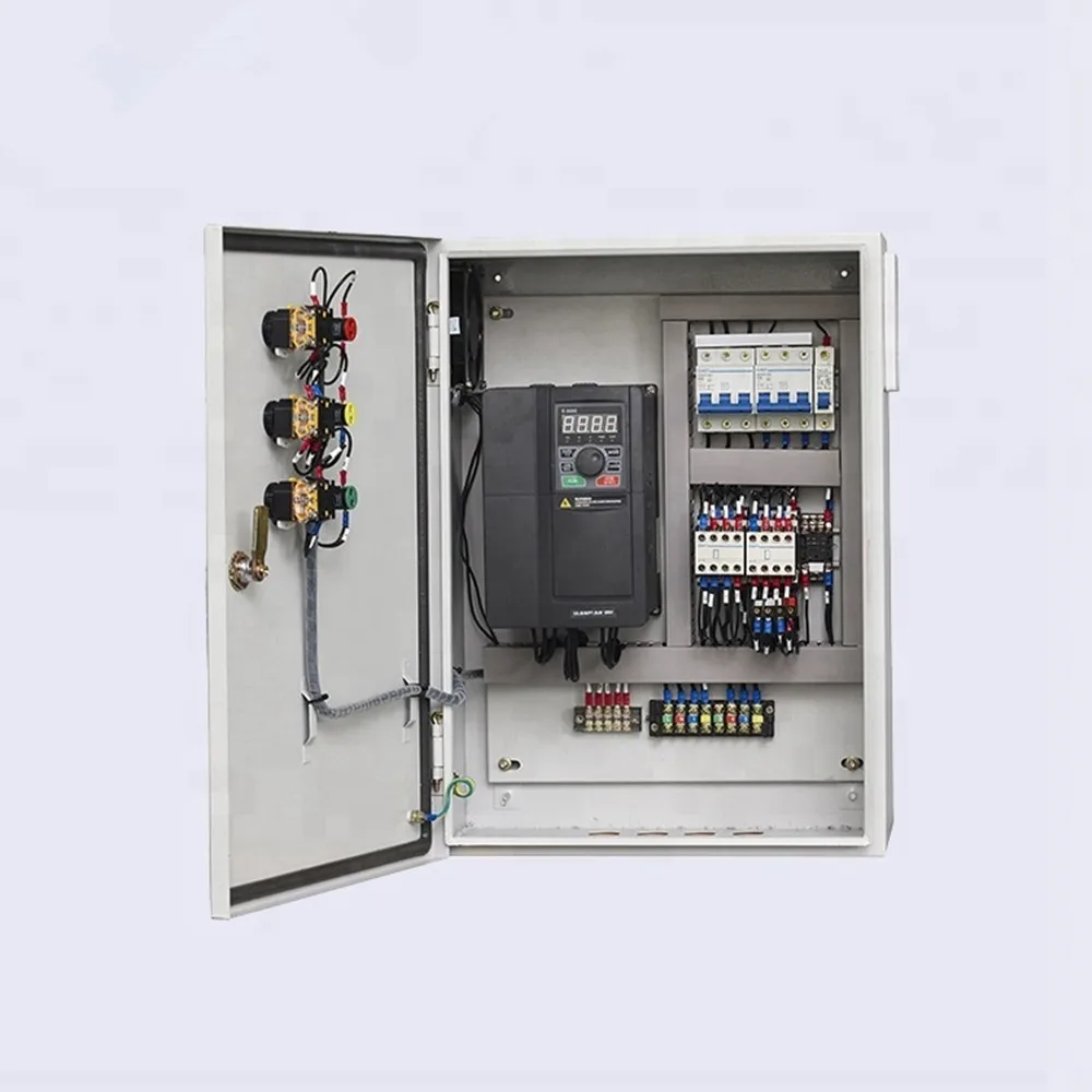 

Frequency VFD electrical PLC control panel outdoor inverter control cabinet Frequency counter customize