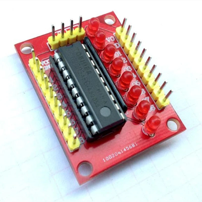 Produktbild von 2x ULN2803A Darlington-Treibermodul – Hochstrom 500 MA, 50V, Für Relais, LED & Motoren