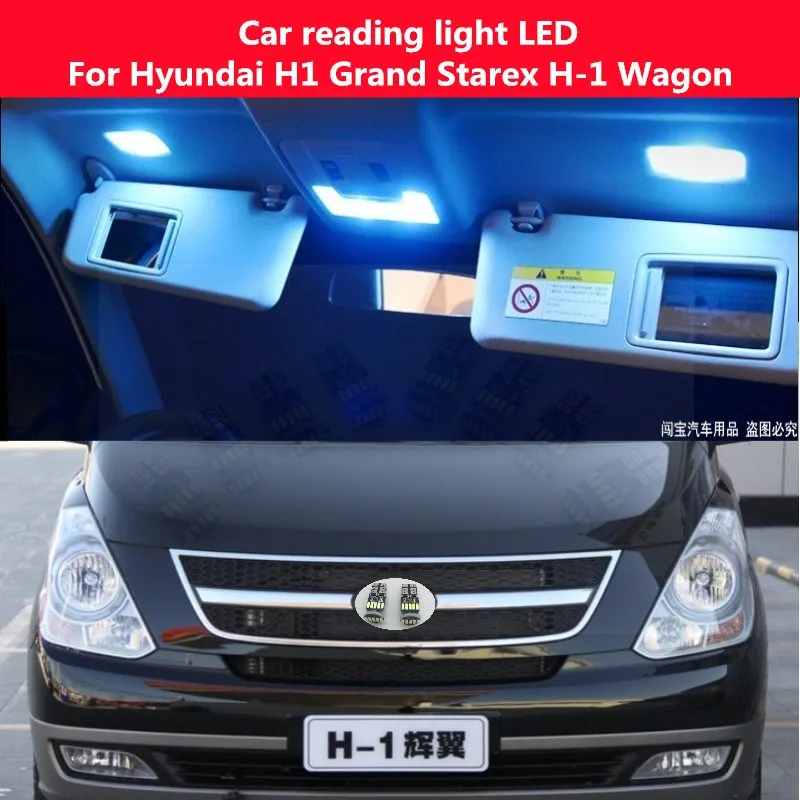 For Hyundai H1 Grand Starex H-1 Wagon 2004-2019 Reading Light LED Car Interior Decoration Light Car Dome Light Modification 12V