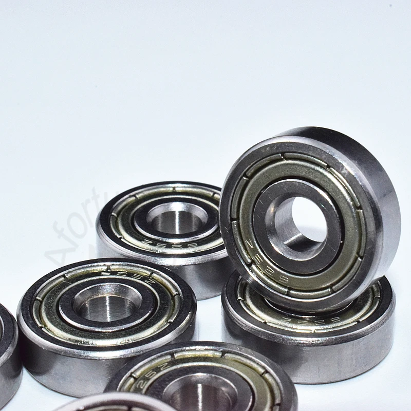 Carbon steel 625zz Bearing 10 Pieces 5*16*5(mm) Metal Sealed High speed Mechanical equipment parts