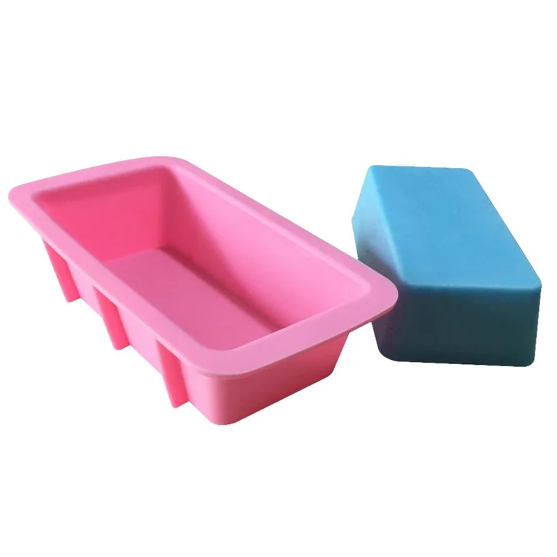 Rectangular Silicone Toast Bread Pan Mold Bakeware Moulds Toast Candy Mold Form  Baking Dishes Pastry Non-stick Baking Tools